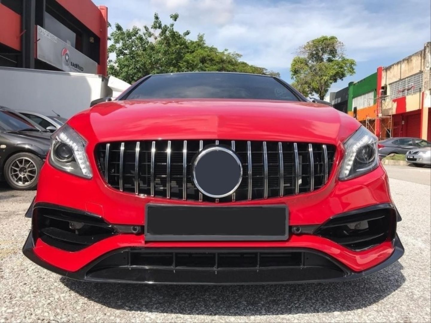 Mercedes W176 Uyumlu 2012-2015 A Serisi Panjur Gtr - Gri
