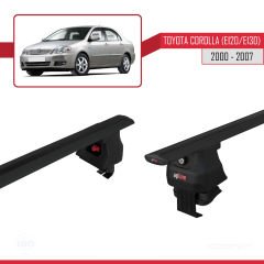 Toyota Corolla (E120) Sedan 2000-2007 Arası ile uyumlu ACE-4 Ara Atkı Tavan Barı SİYAH