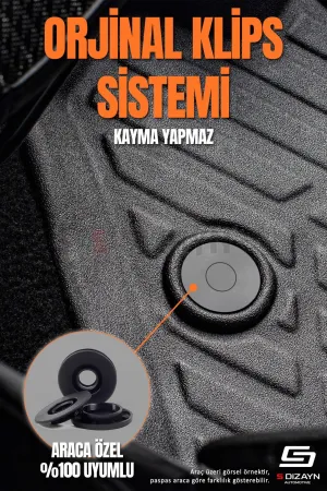 S-Dizayn Cupra Ateca 3D Pro Havuzlu Paspas 2020 Üzeri A+ Kalite thumb 5