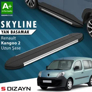 s-dizayn uyumlu Renault Kangoo 2 Uzun Şase Skyline Krom Yan Basamak 223 Cm 2008-2020 A+ Kalite modelleri DRS Tuning'de. Kaliteli malzeme, hızlı kargo ve