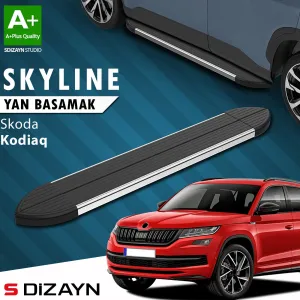 Skoda Kodiaq 2016-2024 (NS) uyumlu Skyline Krom Yan Basamak 193 Cm 2017-2023 A+ Kalite modelleri DRS Tuning'de. Kaliteli malzeme, hızlı kargo ve güvenli