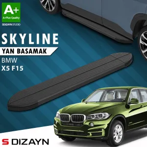 BMW X5 2013-2018 (F15) uyumlu F15 Skyline Siyah Yan Basamak 193 Cm 2013-2018 A+ Kalite modelleri DRS Tuning'de. Kaliteli malzeme, hızlı kargo ve güvenli