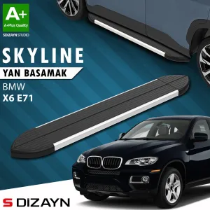 BMW X6 2008-2014 (E71) uyumlu E71 Skyline Aluminyum Yan Basamak 193 Cm 2008-2014 A+ Kalite modelleri DRS Tuning'de. Kaliteli malzeme, hızlı kargo ve güvenli
