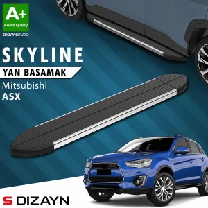 Mitsubishi ASX 2010-Günümüz (GA0) uyumlu Skyline Krom Yan Basamak 183 Cm 2010 Üzeri A+ Kalite modelleri DRS Tuning'de. Kaliteli malzeme, hızlı kargo ve güvenli