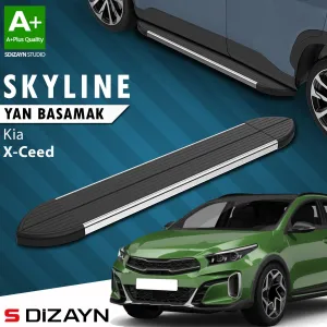 Kia XCeed 2019-Günümüz (CD CUV) uyumlu Skyline Krom Yan Basamak 183 Cm 2019 Üzeri A+ Kalite modelleri DRS Tuning'de. Kaliteli malzeme, hızlı kargo ve güvenli