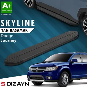 Dodge Journey 2008-2020 (JC) uyumlu Skyline Siyah Yan Basamak 183 Cm 2008-2020 A+ Kalite modelleri DRS Tuning'de. Kaliteli malzeme, hızlı kargo ve güvenli