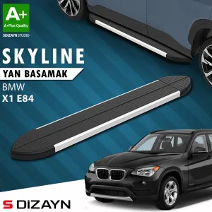 S-Dizayn Bmw X1 E84 Skyline Aluminyum Yan Basamak 183 Cm 2009-2015 A+ Kalite thumb 1