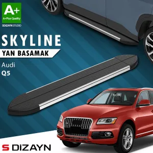 Audi Q5 2008-2017 (8R) uyumlu Skyline Krom Yan Basamak 183 Cm 2008-2016 A+ Kalite modelleri DRS Tuning'de. Kaliteli malzeme, hızlı kargo ve güvenli alışverişle