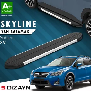 S-Dizayn Subaru XV Skyline Aluminyum Yan Basamak 173 Cm 2011-2017 A+ Kalite thumb 1