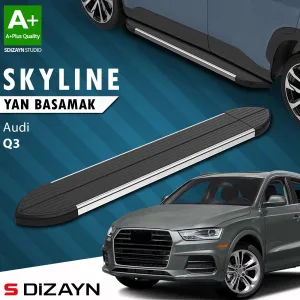 Audi Q3 2011-2018 (8U) uyumlu 8U Skyline Krom Yan Basamak 173 Cm 2011-2018 A+ Kalite modelleri DRS Tuning'de. Kaliteli malzeme, hızlı kargo ve güvenli