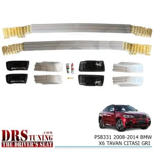 BMW X6 2008-2014 (E71) uyumlu E71 2008-2015 Orjinal Model Gri Tavan Çıtası modelleri DRS Tuning'de. Kaliteli malzeme, hızlı kargo ve güvenli alışverişle hemen