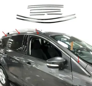 Ford Kuga 2012-2019 (C520) uyumlu 2013-2019 Krom Cam Üst Çıtası modelleri DRS Tuning'de. Kaliteli malzeme, hızlı kargo ve güvenli alışverişle hemen inceleyin.