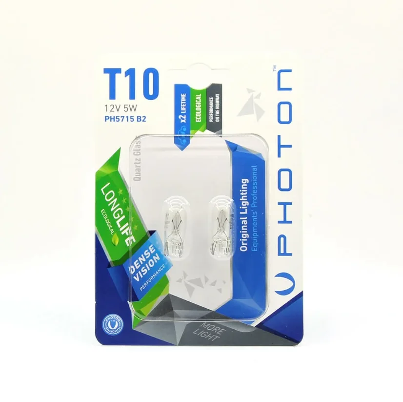 Blister Minyatür Uyumlu Serisi T10 W5W 12V Blister
