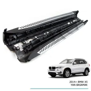 BMW X5 2013-2018 (F15) uyumlu F15 2013-2018 Yan Basamak modelleri DRS Tuning'de. Kaliteli malzeme, hızlı kargo ve güvenli alışverişle hemen inceleyin.
