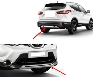Nissan Qashqai 2013-2021 (J11) uyumlu 2014 2017 Ön Arka Difüzör modelleri DRS Tuning'de. Kaliteli malzeme, hızlı kargo ve güvenli alışverişle hemen inceleyin.