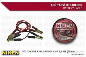Niken uyumlu Akü Takviye Kablosu 900 Amp 2,3 Mt (25mm) modelleri DRS Tuning'de. Kaliteli malzeme, hızlı kargo ve güvenli alışverişle hemen inceleyin.