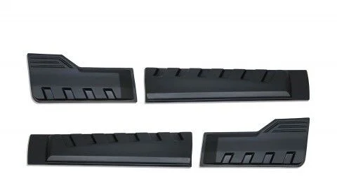 ISUZU D-MAX 2012 Set 4 Parça Kapı Kaplama Siyah Mat Asa Kum Desen Standart