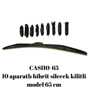 oto uzay uyumlu 10 aparatlı hibrit silecek kilitli model 65 cm / CASI10-65 modelleri DRS Tuning'de. Kaliteli malzeme, hızlı kargo ve güvenli alışverişle hemen