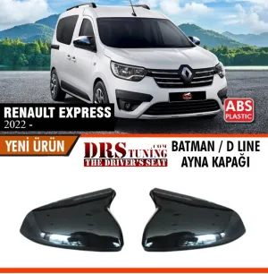 Cem Nam Tuning uyumlu Renault Express 2022 Sonrası Yarasa Ayna Kapağı modelleri DRS Tuning'de. Kaliteli malzeme, hızlı kargo ve güvenli alışverişle hemen