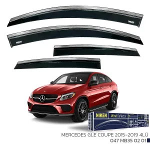 Niken Cam Rüzgarlığı uyumlu Mercedes GLE Coupe 2015-2019 - Kromlu Cam Rüzgarlığı 4Lü Parça modelleri DRS Tuning'de. Kaliteli malzeme, hızlı kargo ve güvenli
