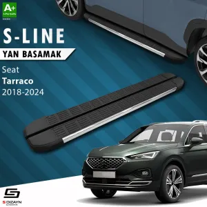 Seat Tarraco 2018-Günümüz (KN2) uyumlu S-Line Krom Yan Basamak 193 Cm 2018-2024 A+ Kalite modelleri DRS Tuning'de. Kaliteli malzeme, hızlı kargo ve güvenli