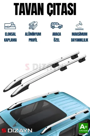 s-dizayn uyumlu Fiat Fiorino Aluminyum Gri Tavan Çıtası Sport Model 2008 Üzeri A+ Kalite modelleri DRS Tuning'de. Kaliteli malzeme, hızlı kargo ve güvenli