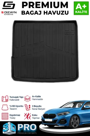 BMW 2 Serisi 2019-Günümüz (F44) uyumlu F44 Üst Bagaj 3D Pro Bagaj Havuzu 2019 Üzeri A+ Kalite modelleri DRS Tuning'de. Kaliteli malzeme, hızlı kargo ve güvenli