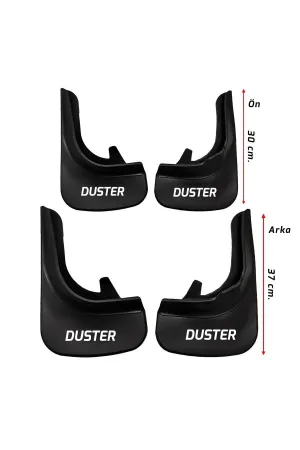 Dacia Duster 2010-2017 (HS) uyumlu Paçalık Tozluk Çamurluk Ön Arka 4 Lü Set modelleri DRS Tuning'de. Kaliteli malzeme, hızlı kargo ve güvenli alışverişle hemen
