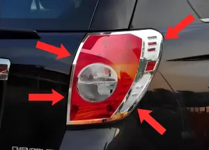 Chevrolet Captiva 2006-2011 (C100) uyumlu 2006+ Sonrası Stop Çerçevesi ABS Krom (İthal) modelleri DRS Tuning'de. Kaliteli malzeme, hızlı kargo ve güvenli
