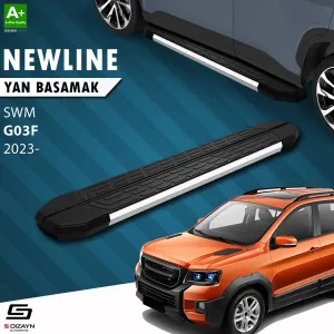 S-Dizayn SWM G03F NewLine Krom Yan Basamak 193 Cm 2023 Üzeri A+ Kalite thumb 1