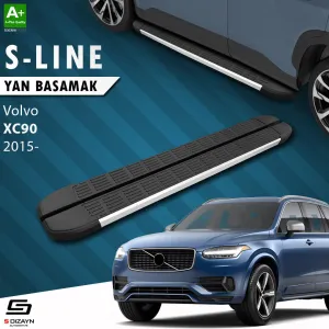 Volvo XC90 2015-Günümüz (B) uyumlu 2 S-Line Aluminyum Yan Basamak 193 Cm 2015 Üzeri modelleri DRS Tuning'de. Kaliteli malzeme, hızlı kargo ve güvenli