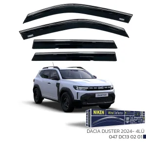 Niken Cam Rüzgarlığı uyumlu RENAULT DUSTER 2024 - KROMLU CAM RÜZGARLIĞI 4LÜ modelleri DRS Tuning'de. Kaliteli malzeme, hızlı kargo ve güvenli alışverişle hemen
