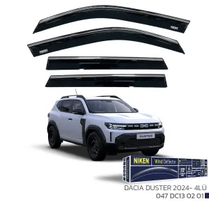 Dacia Duster 2024-Günümüz (P1310) uyumlu 2024 - KROMLU CAM RÜZGARLIĞI 4LÜ modelleri DRS Tuning'de. Kaliteli malzeme, hızlı kargo ve güvenli alışverişle hemen