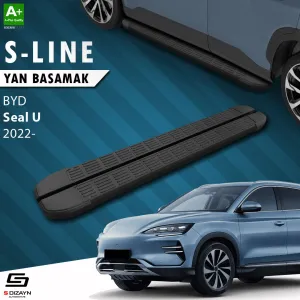 S-Dizayn BYD Seal U S-Line Siyah Yan Basamak 193 Cm 2022 Üzeri A+ Kalite thumb 1