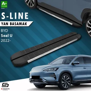 BYD Seal 2022-Günümüz (Seal) uyumlu U S-Line Krom Yan Basamak 193 Cm 2022 Üzeri A+ Kalite modelleri DRS Tuning'de. Kaliteli malzeme, hızlı kargo ve güvenli
