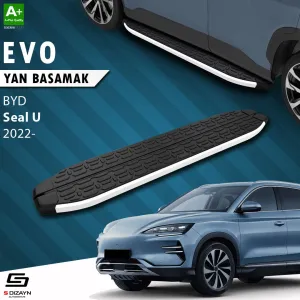 BYD Seal 2022-Günümüz (Seal) uyumlu U Evo Aluminyum Yan Basamak 193 Cm 2022 Üzeri A+ Kalite modelleri DRS Tuning'de. Kaliteli malzeme, hızlı kargo ve güvenli