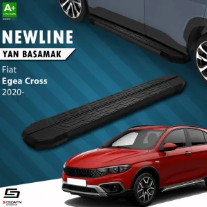 Fiat Egea Cross 2015-Günümüz uyumlu Cross NewLine Siyah Yan Basamak 183 Cm 2020 Üzeri A+ Kalite modelleri DRS Tuning'de. Kaliteli malzeme, hızlı kargo ve