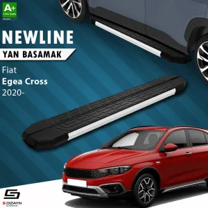 Fiat Egea Cross 2015-Günümüz uyumlu Cross NewLine Aluminyum Yan Basamak 183 Cm 2020 Üzeri A+ Kalite modelleri DRS Tuning'de. Kaliteli malzeme, hızlı kargo ve