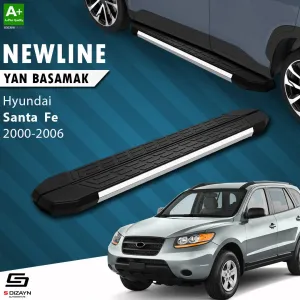 Hyundai Santa Fe 2006-2012 (CM) uyumlu NewLine Krom Yan Basamak 163 Cm 2000-2006 A+ Kalite modelleri DRS Tuning'de. Kaliteli malzeme, hızlı kargo ve güvenli