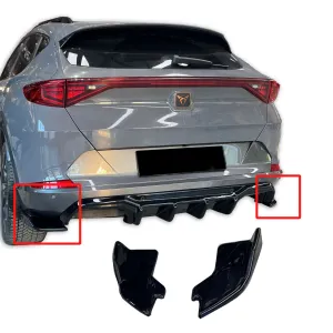 Cupra Formentor 2020-Günümüz (KM7) uyumlu Araca Özel Difüzör Flapları (Parlak Siyah Boyalı) modelleri DRS Tuning'de. Kaliteli malzeme, hızlı kargo ve güvenli