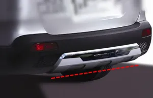 Kia Sorento 2009-2012 Uyumlu Ön Arka Koruma Difüzör (İthal) thumb 3