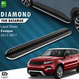 s-dizayn uyumlu Land Rover Range Rover Evoque Diamond Krom Yan Basamak 173 Cm 2012-2017 modelleri DRS Tuning'de. Kaliteli malzeme, hızlı kargo ve güvenli