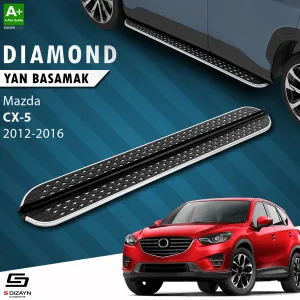 Mazda CX-5 2012-2017 (KE) uyumlu Diamond Krom Yan Basamak 183 Cm 2012-2016 modelleri DRS Tuning'de. Kaliteli malzeme, hızlı kargo ve güvenli alışverişle hemen