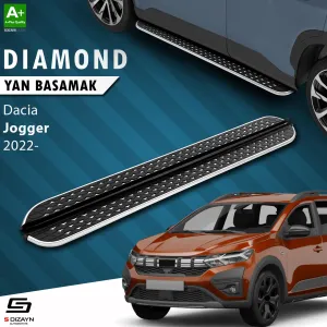 S-Dizayn Dacia Dacia Jogger Diamond Krom Yan Basamak 213 Cm 2022 Üzeri thumb 1