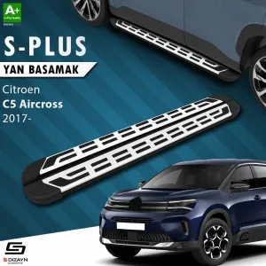 Citroen C5 Aircross 2017-Günümüz (C84) uyumlu S-Plus Siyah Yan Basamak 193 Cm 2017 Üzeri modelleri DRS Tuning'de. Kaliteli malzeme, hızlı kargo ve güvenli