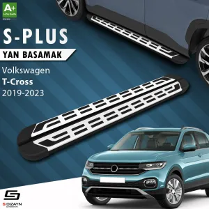 S-Dizayn VW T-Cross S-Plus Gri Yan Basamak 173 Cm Etekli 2019-2023 thumb 1