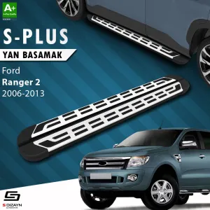 S-Dizayn Ford Ranger 2 S-Plus Gri Yan Basamak 193 Cm 2006-2013 thumb 1