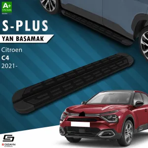 Citroen C4 2020-Günümüz (C41) uyumlu 3 S-Plus Siyah Yan Basamak 183 Cm Etekli 2021 Üzeri modelleri DRS Tuning'de. Kaliteli malzeme, hızlı kargo ve güvenli