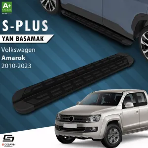 S-Dizayn VW Amarok S-Plus Siyah Yan Basamak 203 Cm 2010-2023 thumb 1
