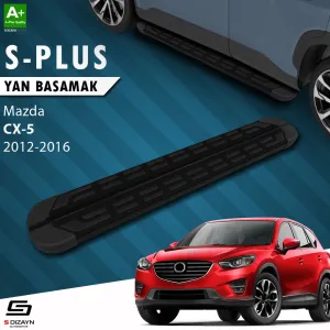 Mazda CX-5 2012-2017 (KE) uyumlu S-Plus Siyah Yan Basamak 183 Cm 2012-2016 modelleri DRS Tuning'de. Kaliteli malzeme, hızlı kargo ve güvenli alışverişle hemen